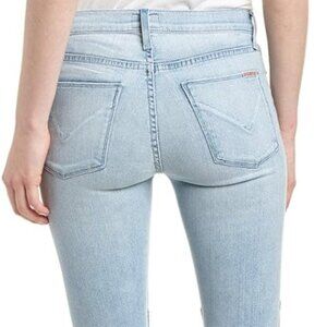 Hudson Zoey Mid Rise Crop Straight Leg Released Hem Jeans Size 27